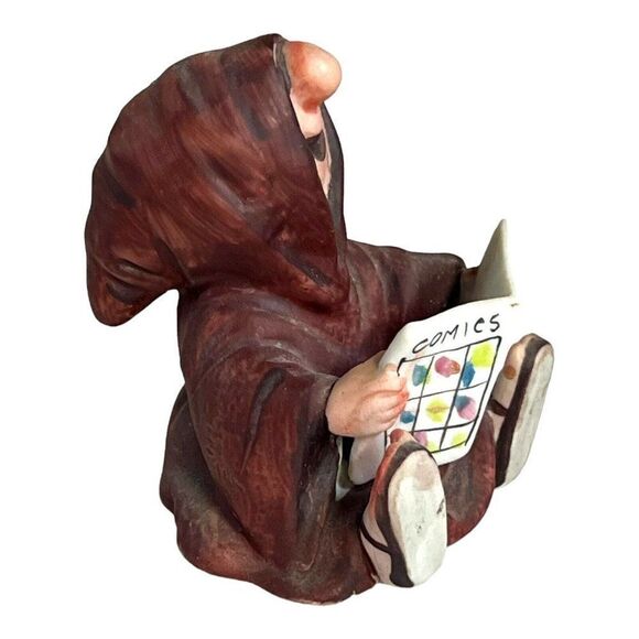 Vintage George Good Beth Barton Friar Catholic Monk Padre Figurine Comic Book - Picture 4 of 7